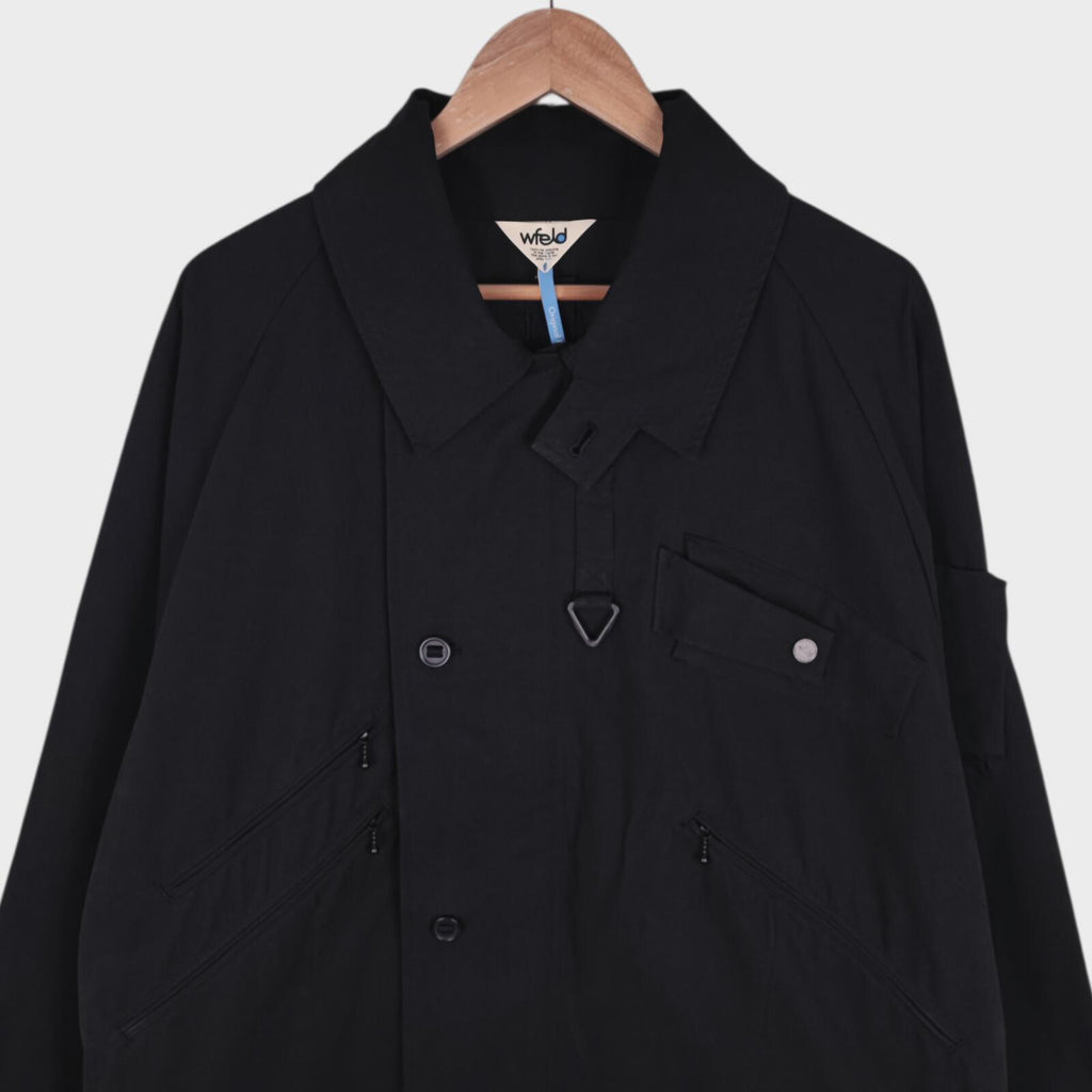 WFELD by Hiroshi Nozawa Men's Black MK3 Field Work Jacket