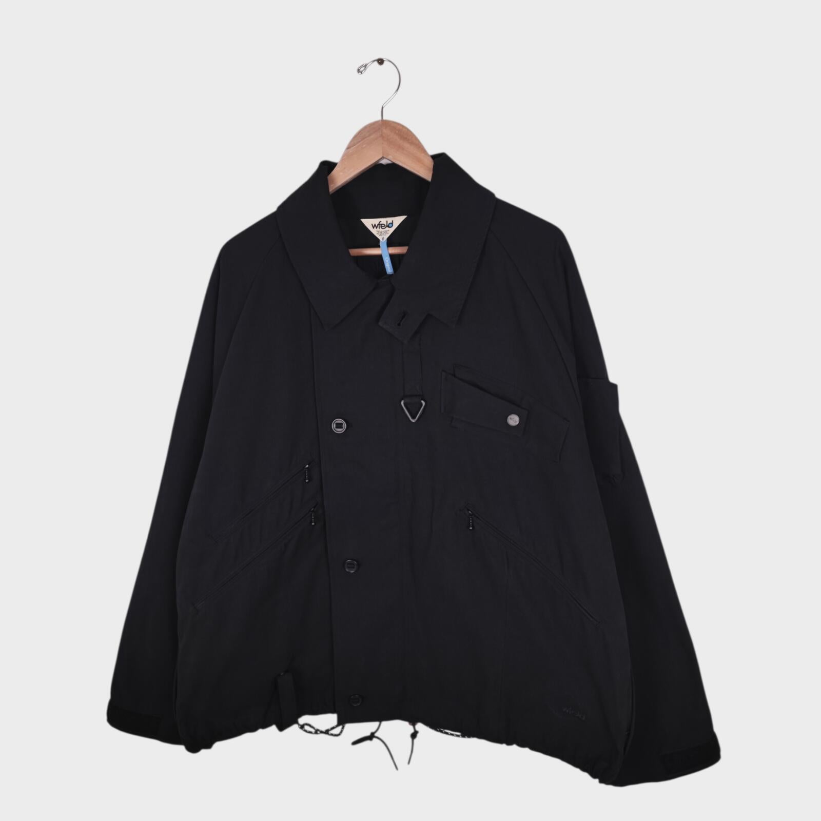 WFELD by Hiroshi Nozawa Men's Black MK3 Field Work Jacket