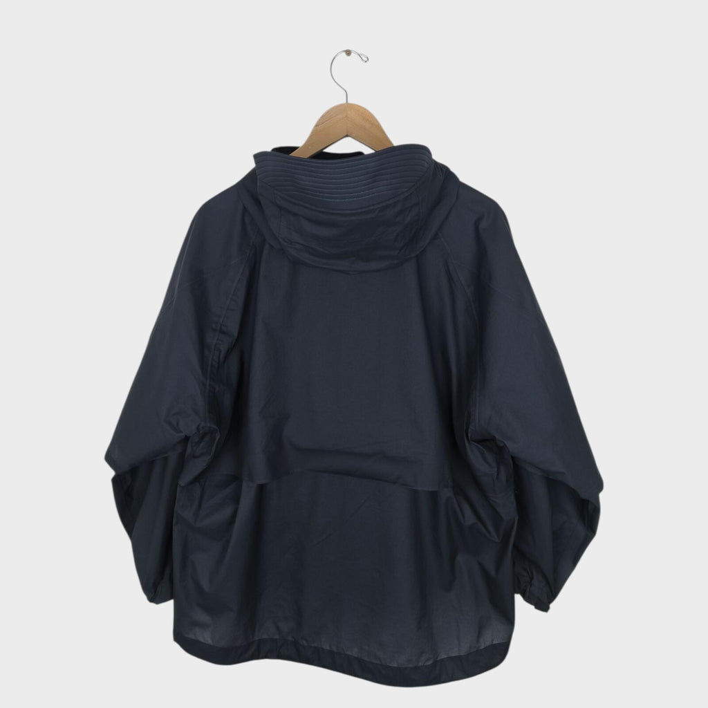 NORBIT BY HIROSHI NOZAWA Men's Navy Blue 3-Layer 2-Way Parka Jacket