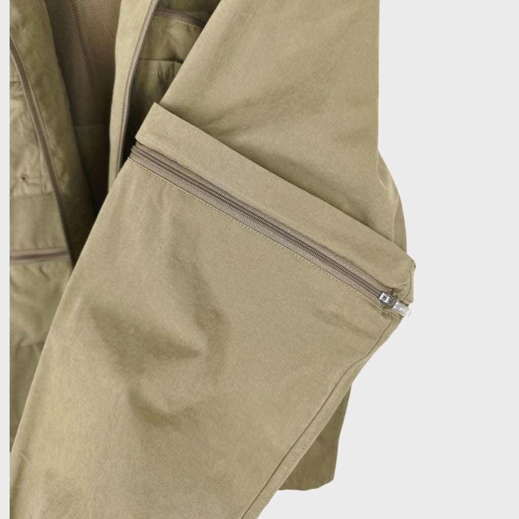 BAL ORIGINAL Men's Light Khaki Cotton Blend Utility Jacket