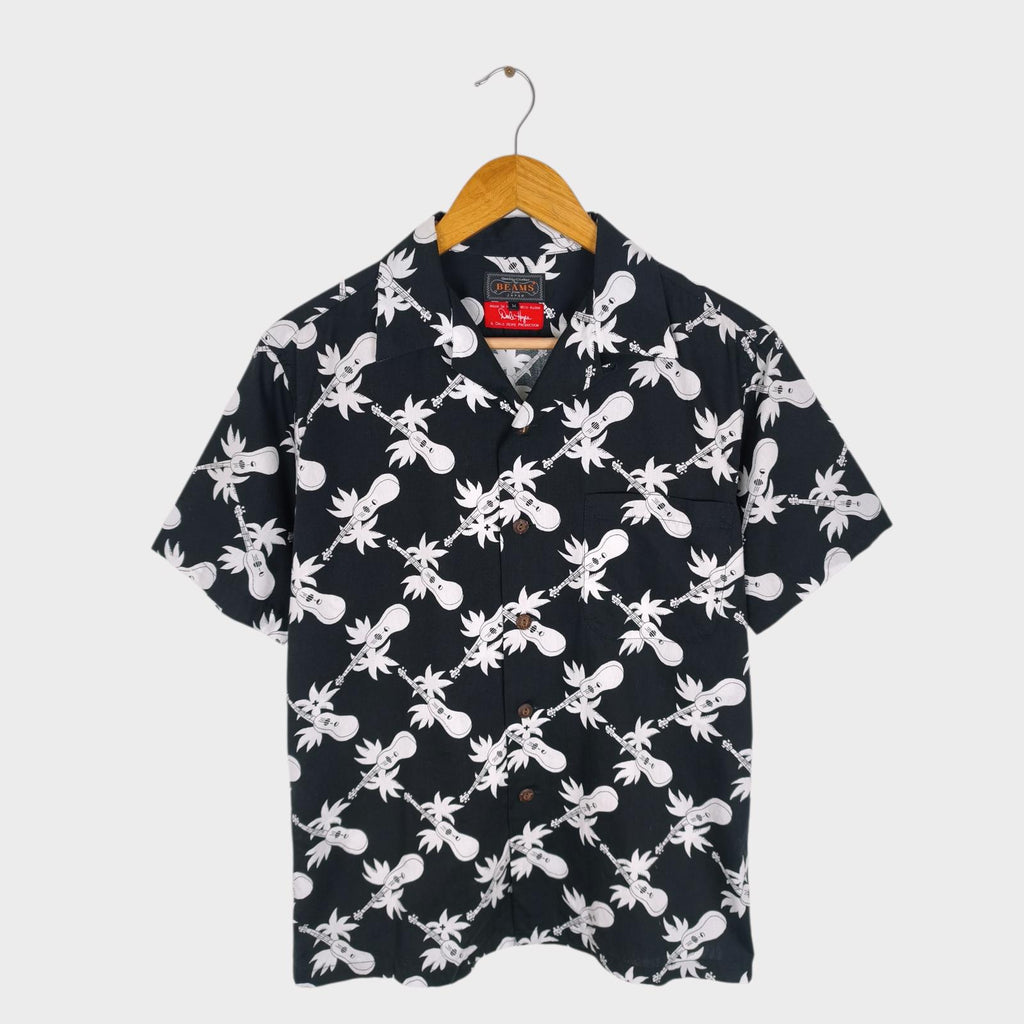 BEAMS PLUS x DALE HOPE Men's Made in USA Hawaiian Print Shirt