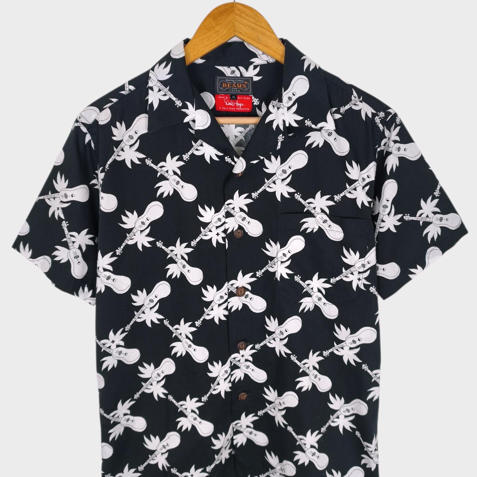 BEAMS PLUS x DALE HOPE Men's Made in USA Hawaiian Print Shirt