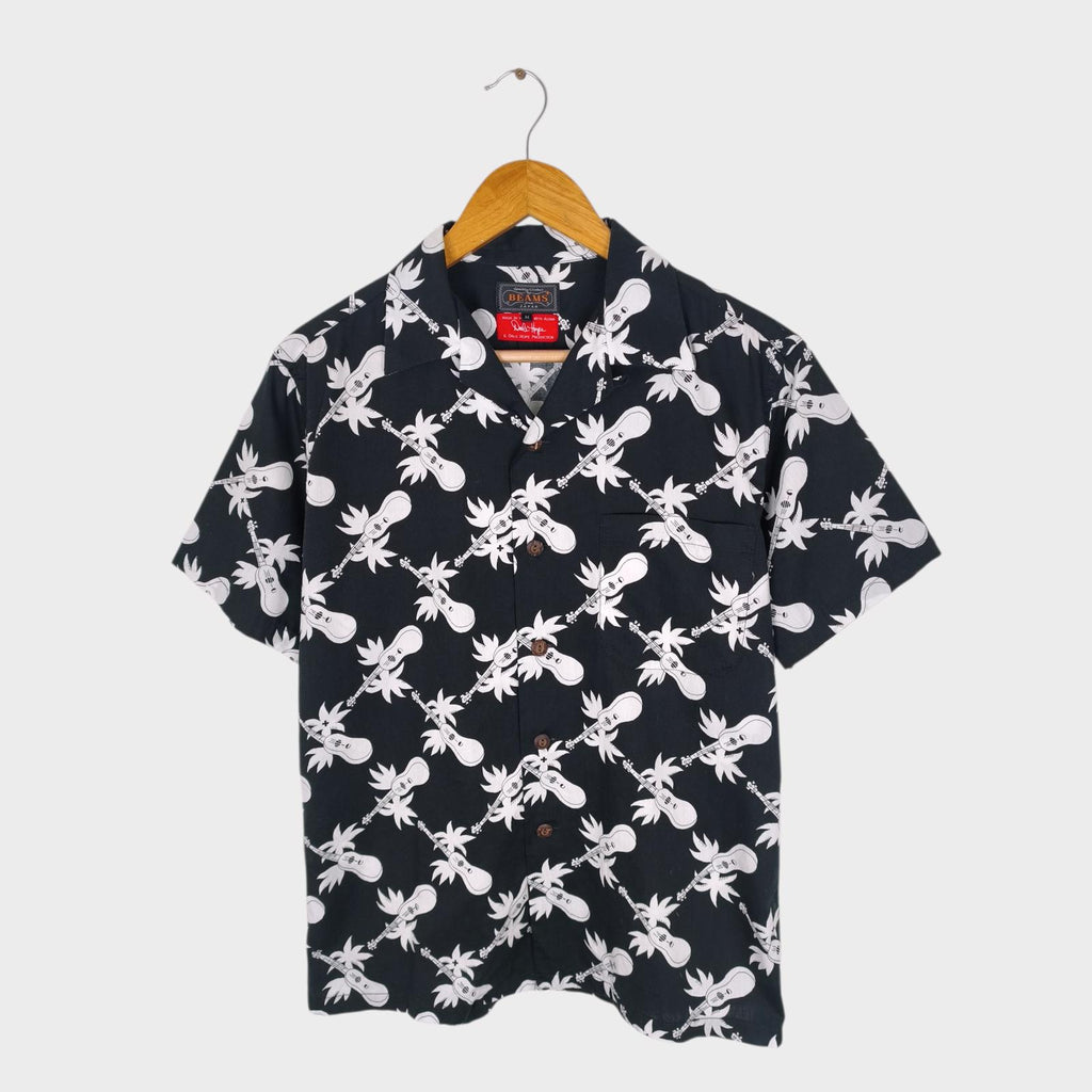 BEAMS PLUS x DALE HOPE Men's Made in USA Hawaiian Print Shirt