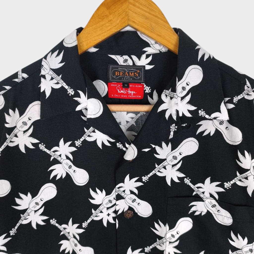 BEAMS PLUS x DALE HOPE Men's Made in USA Hawaiian Print Shirt