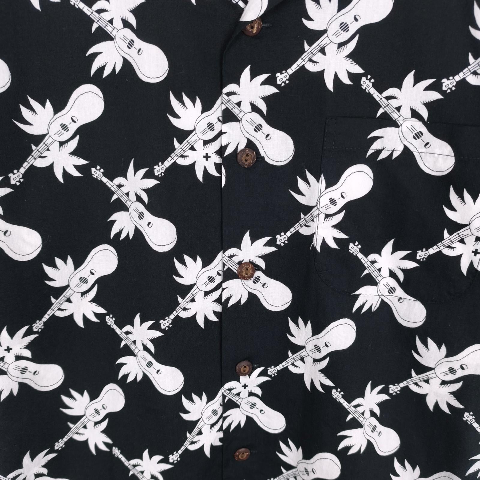 BEAMS PLUS x DALE HOPE Men's Made in USA Hawaiian Print Shirt
