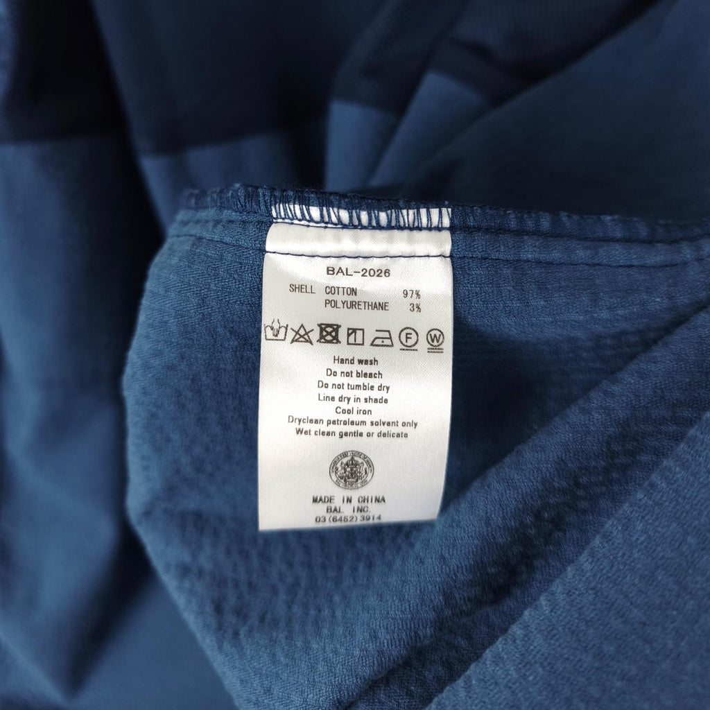 BAL ORIGINAL Men's Blue Jumbo Corduroy Utility Jacket