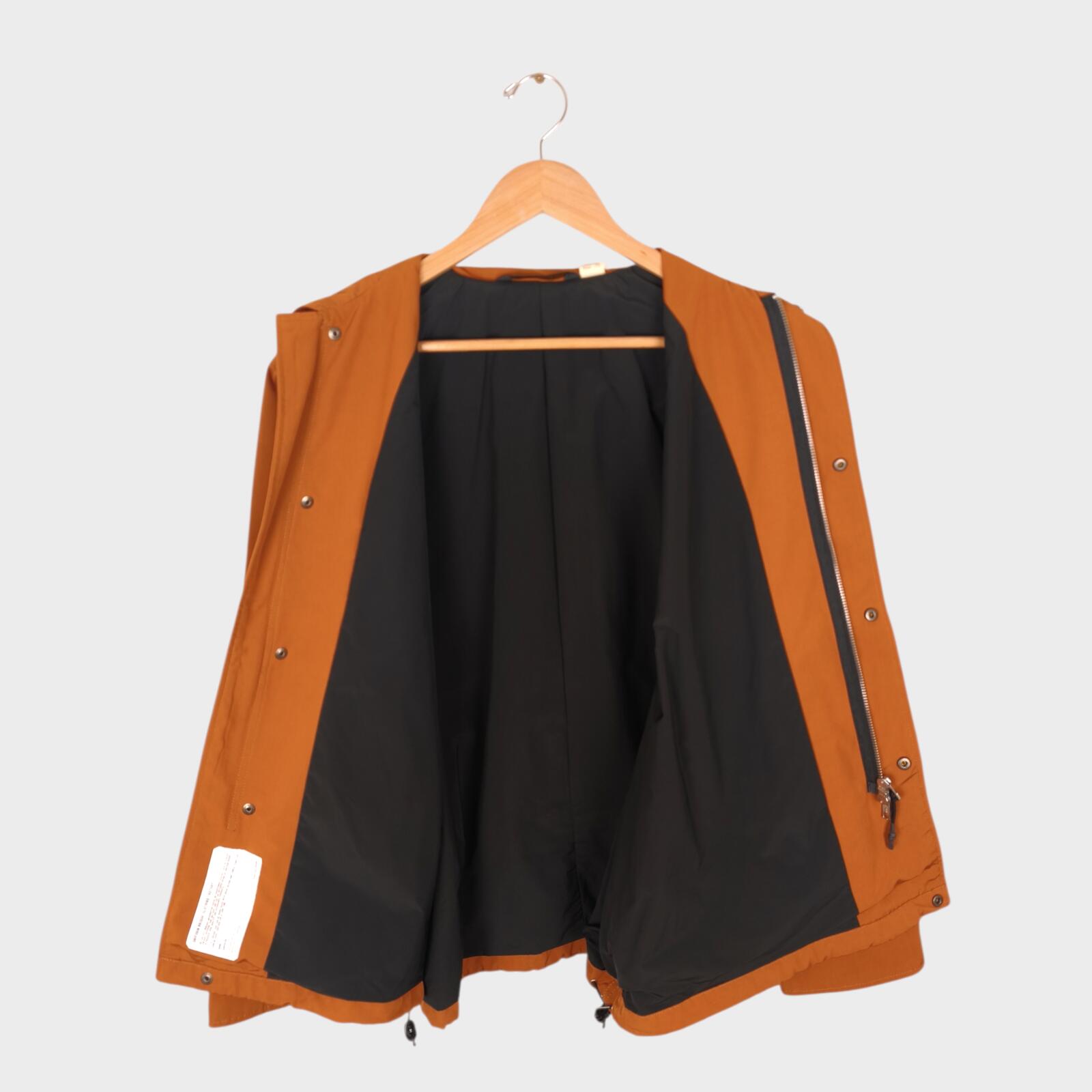 UNIFORM BRIDGE Men's Burnt Orange Oversized Fit Blouson Jacket