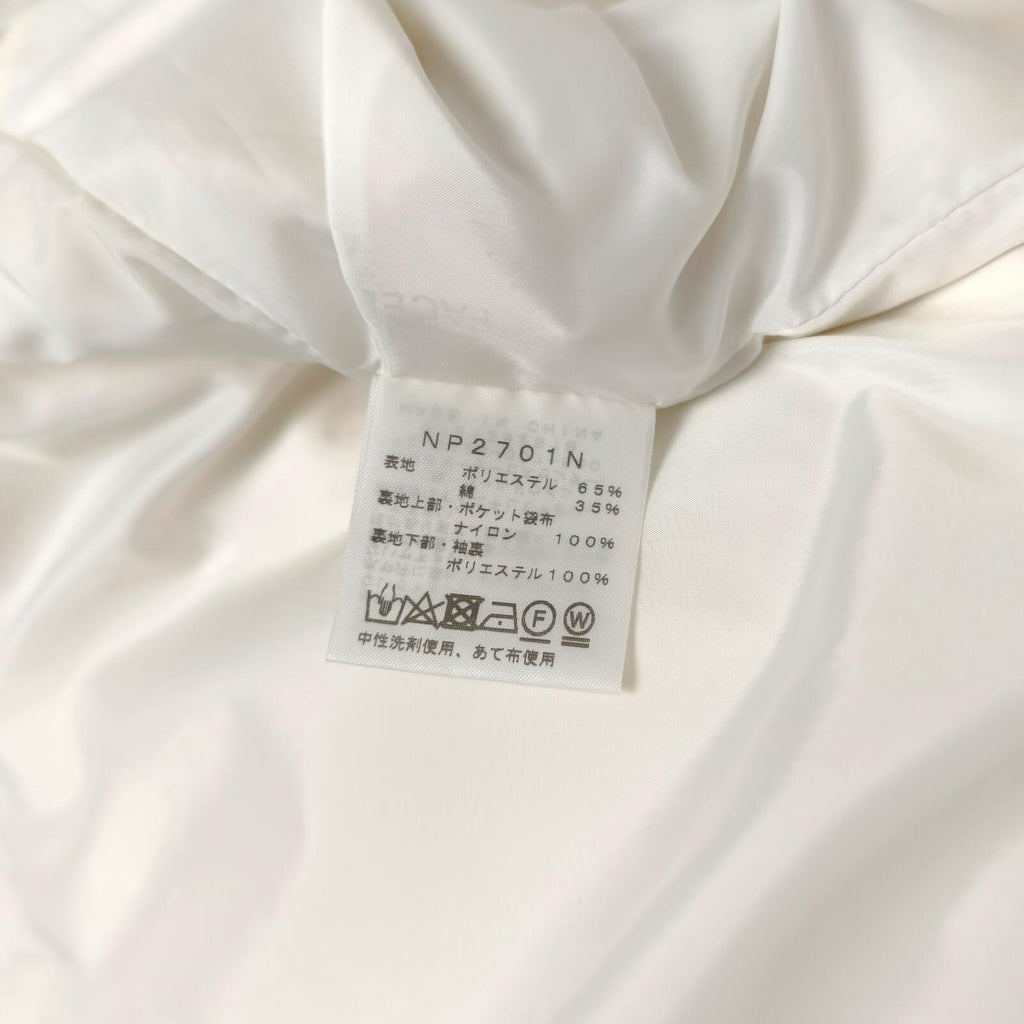 THE NORTH FACE PURPLE LABEL x NANAMICA Men's Off-White 65/35 Bayhead Cloth Mountain Parka Jacket