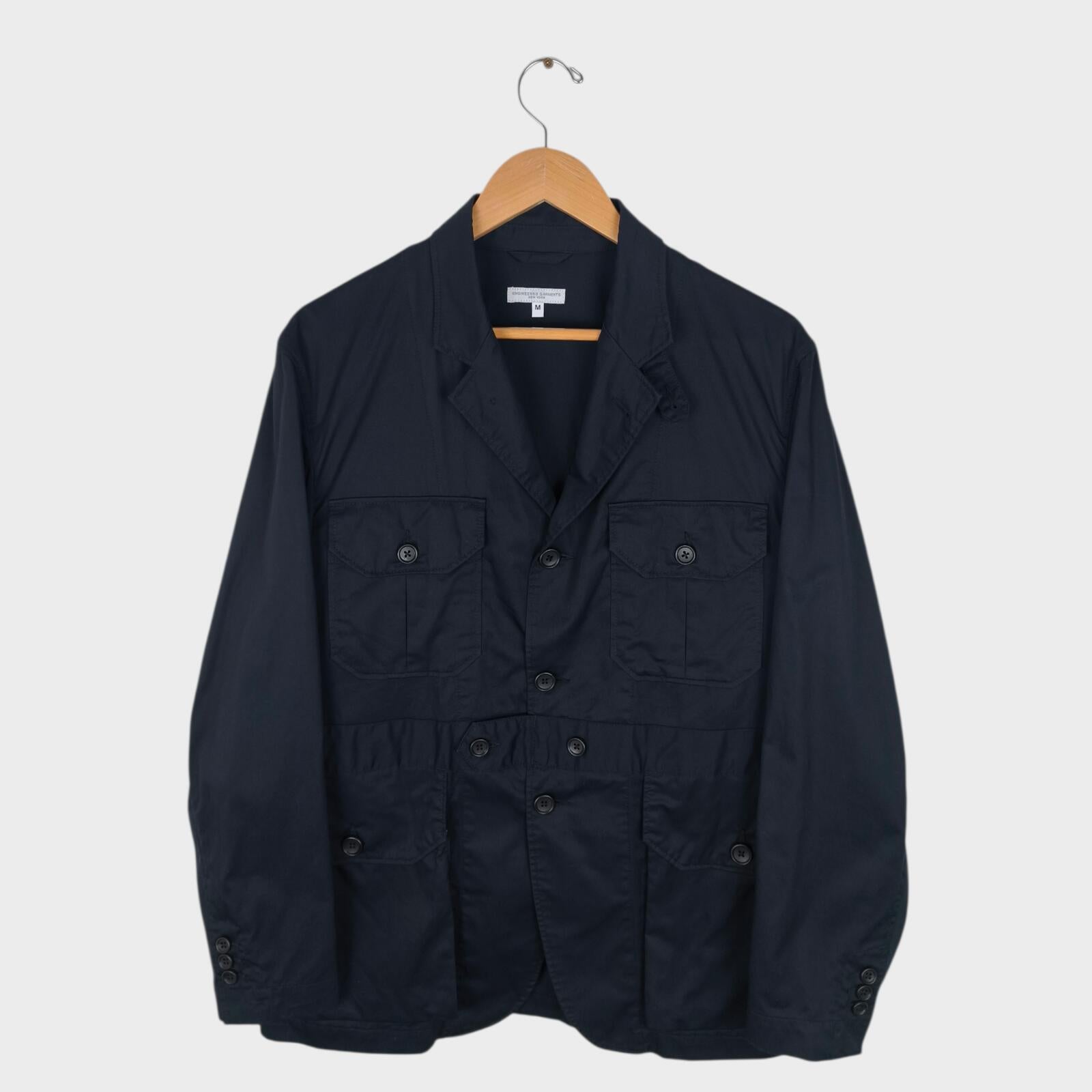 ENGINEERED GARMENTS Men's Navy Blue Folk Utility Jacket