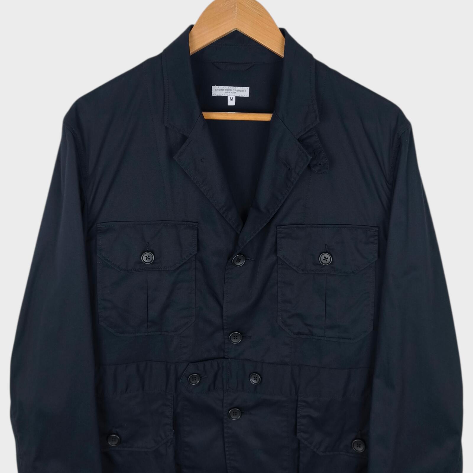 ENGINEERED GARMENTS Men's Navy Blue Folk Utility Jacket
