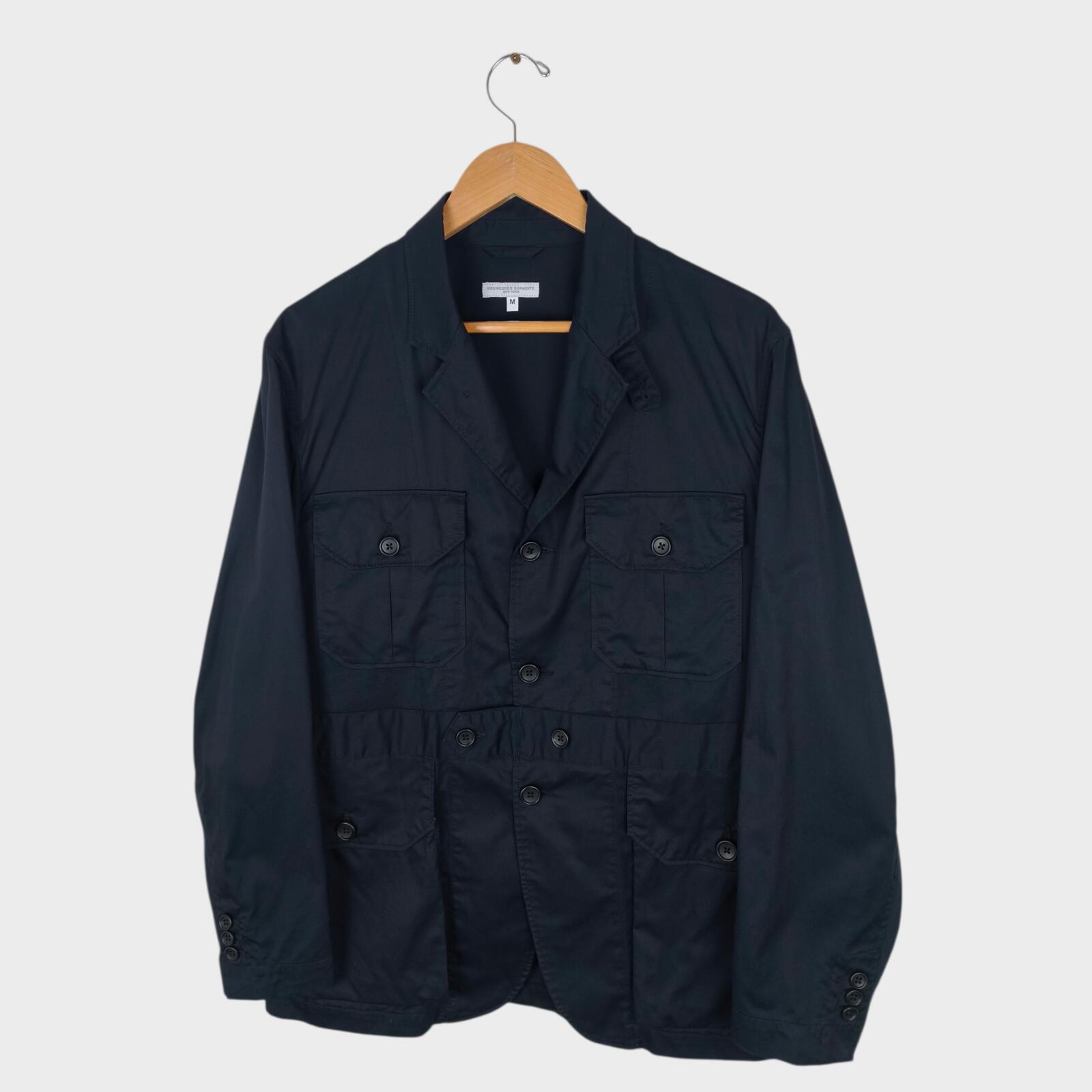 ENGINEERED GARMENTS Men's Navy Blue Folk Utility Jacket