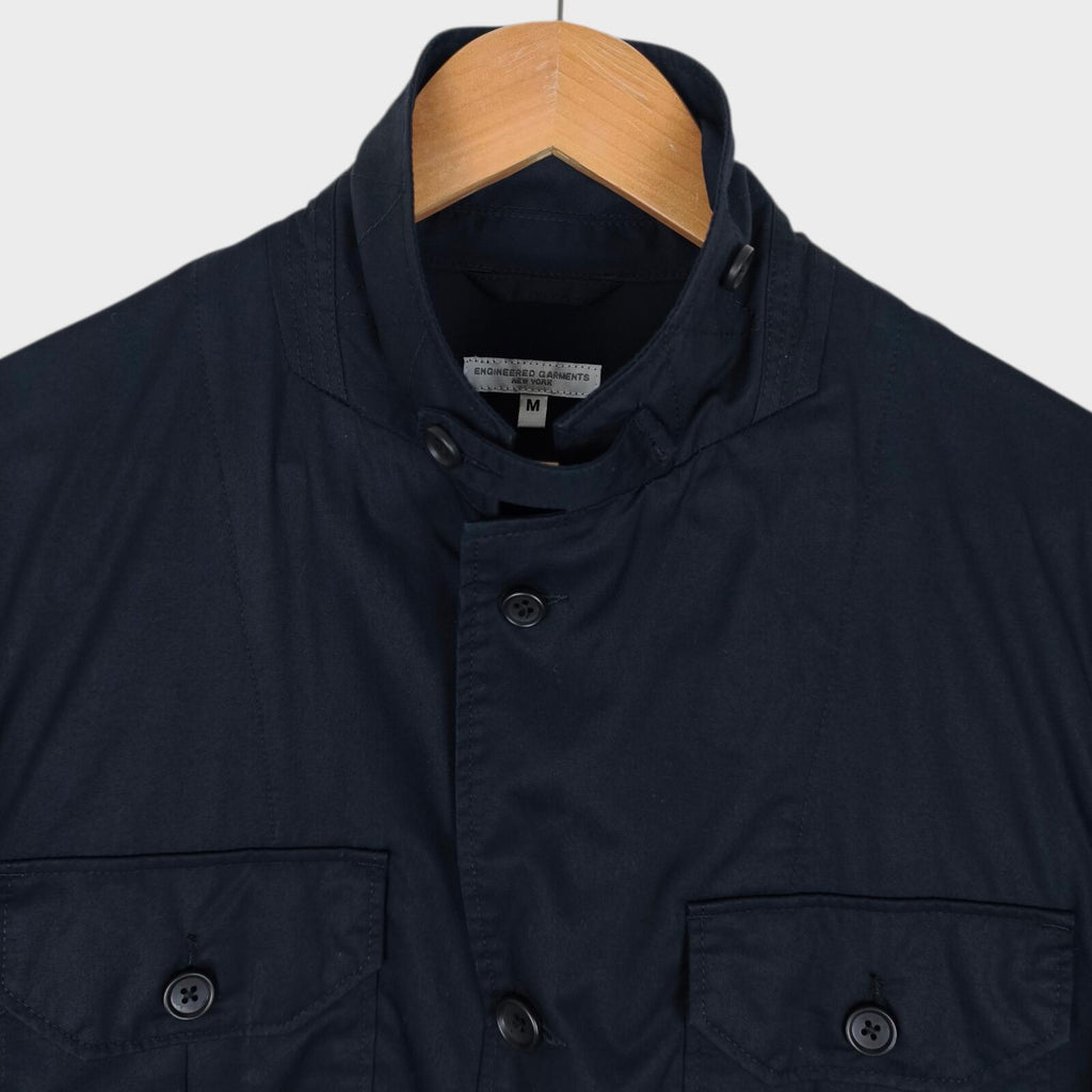 ENGINEERED GARMENTS Men's Navy Blue Folk Utility Jacket