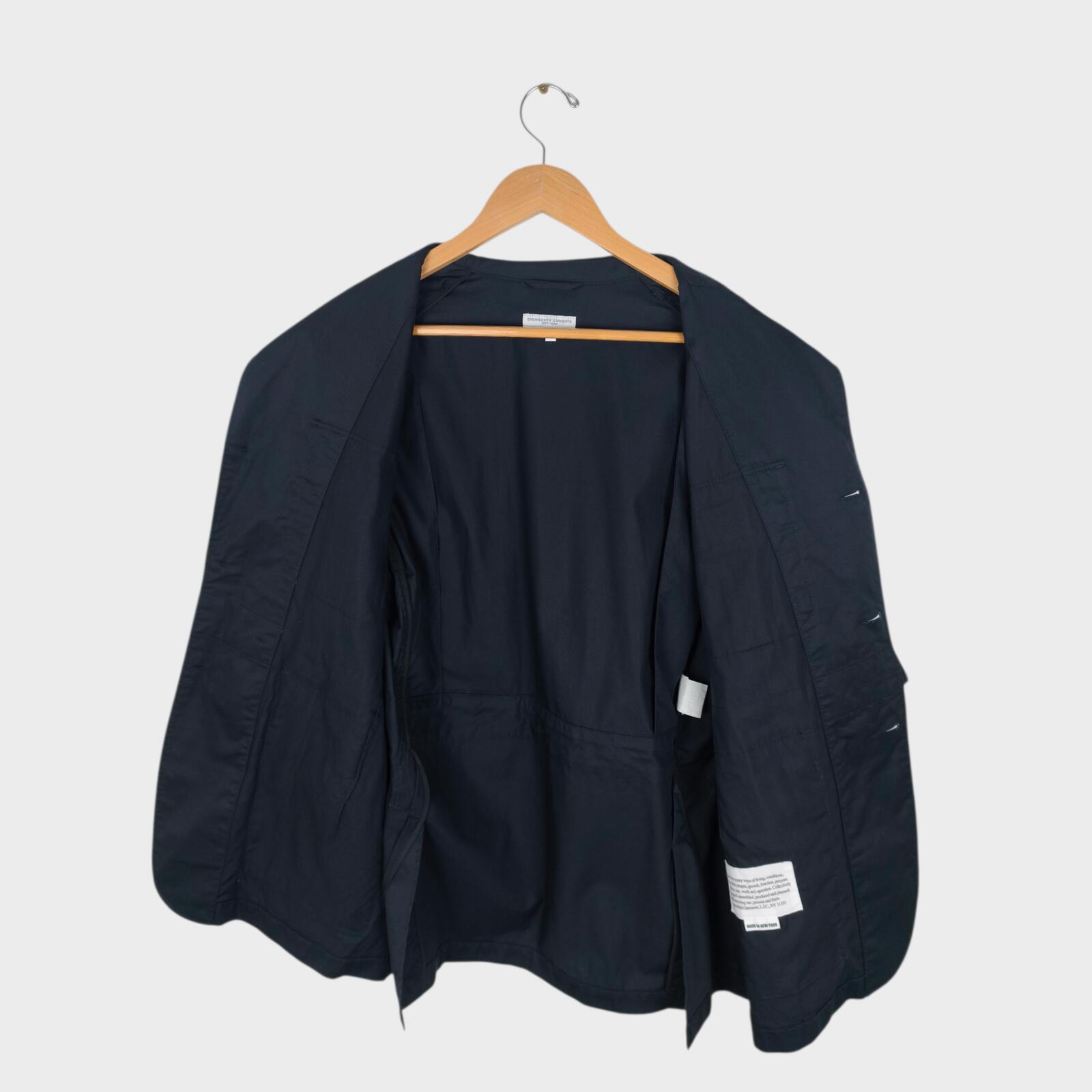 ENGINEERED GARMENTS Men's Navy Blue Folk Utility Jacket