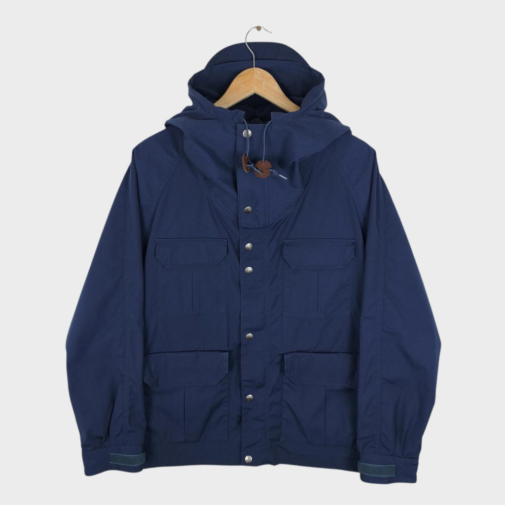 THE NORTH FACE PURPLE LABEL x NANAMICA Men's Navy 65/35 Bayhead Cloth Mountain Parka Jacket