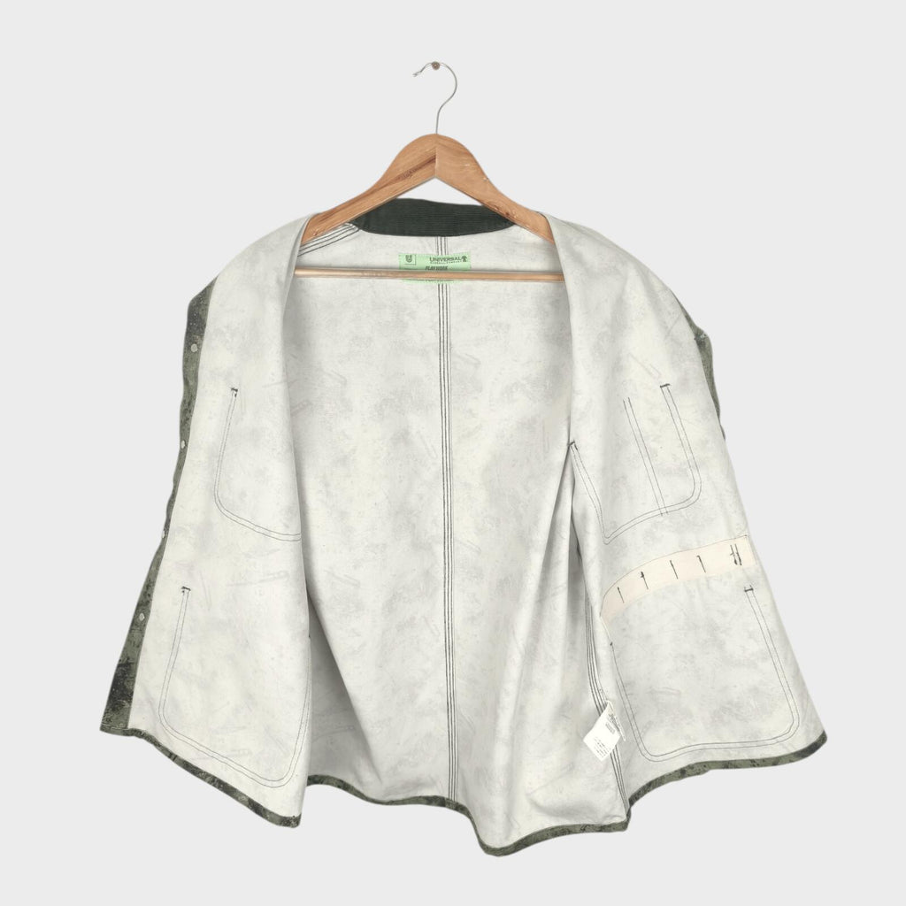 UNIVERSAL OVERALL Men's Printed Cotton Canvas Chore Jacket