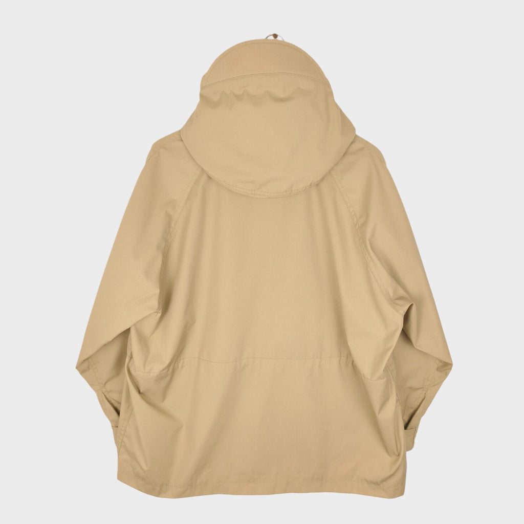THE NORTH FACE PURPLE LABEL x NANAMICA Men's Beige 65/35 Bayhead Cloth Mountain Parka Jacket