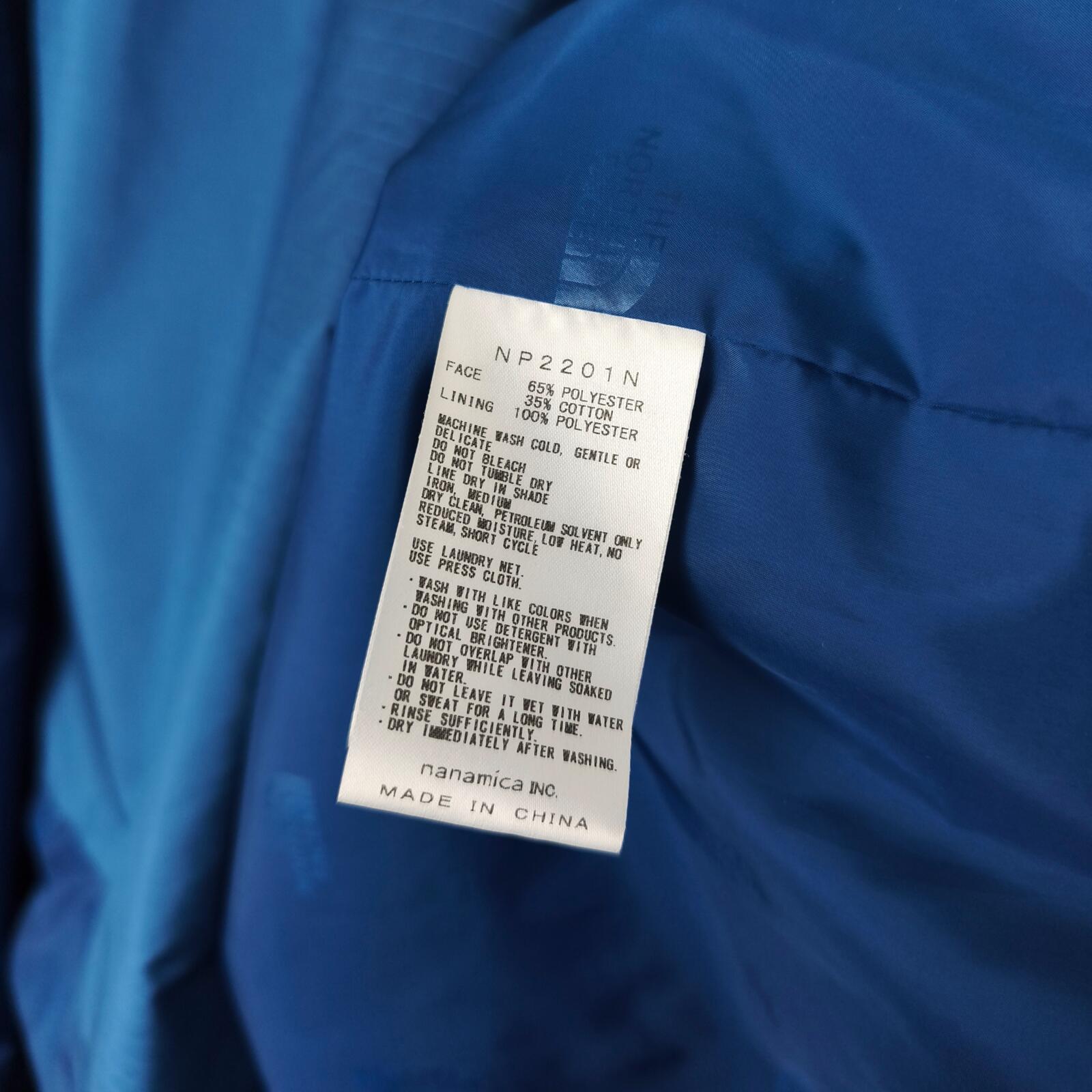 THE NORTH FACE PURPLE LABEL x NANAMICA Men's Beige 65/35 Bayhead Cloth Mountain Parka Jacket