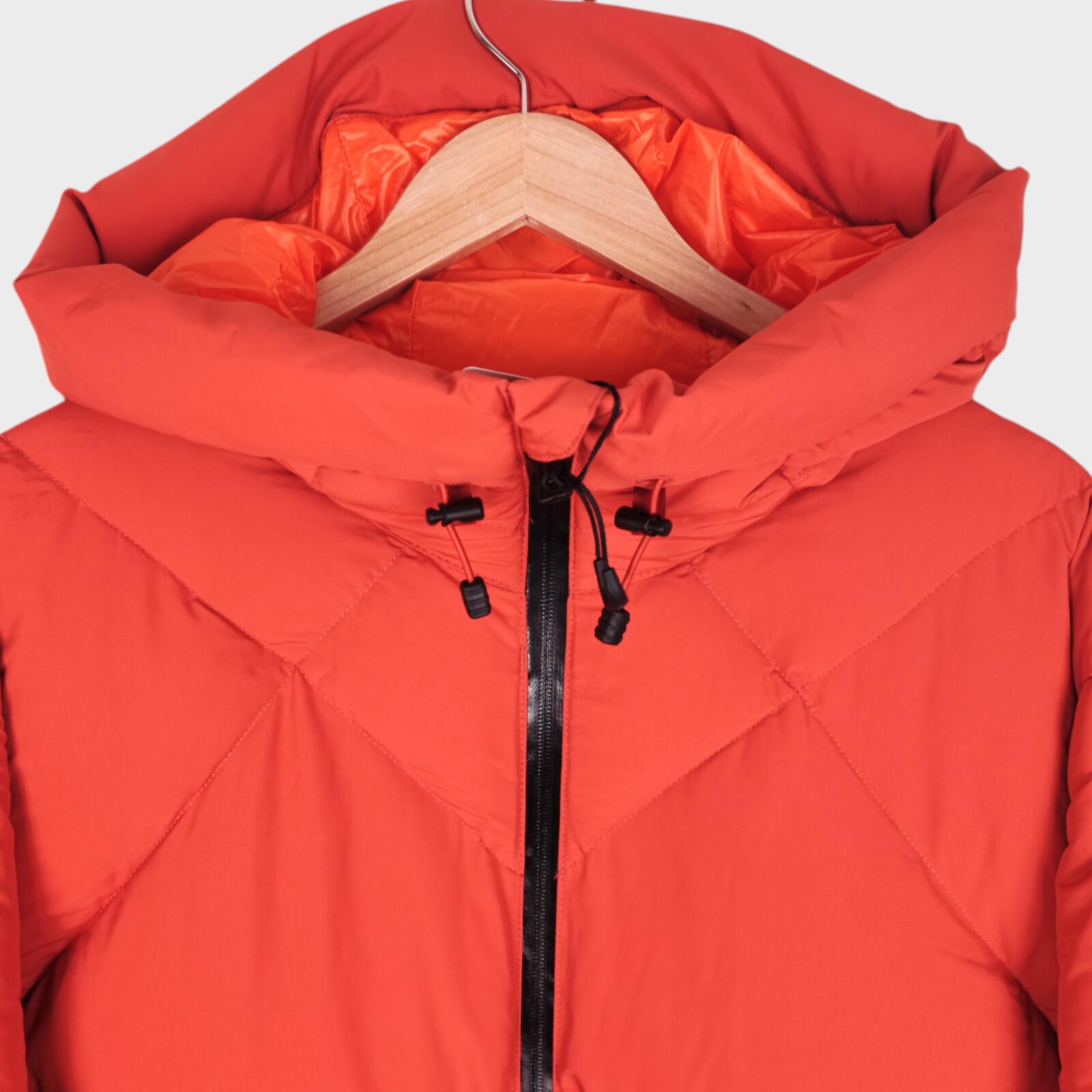 CMF COMFY OUTDOOR GARMENT Men's Orange Diamond Quilted Down Puffer Jacket