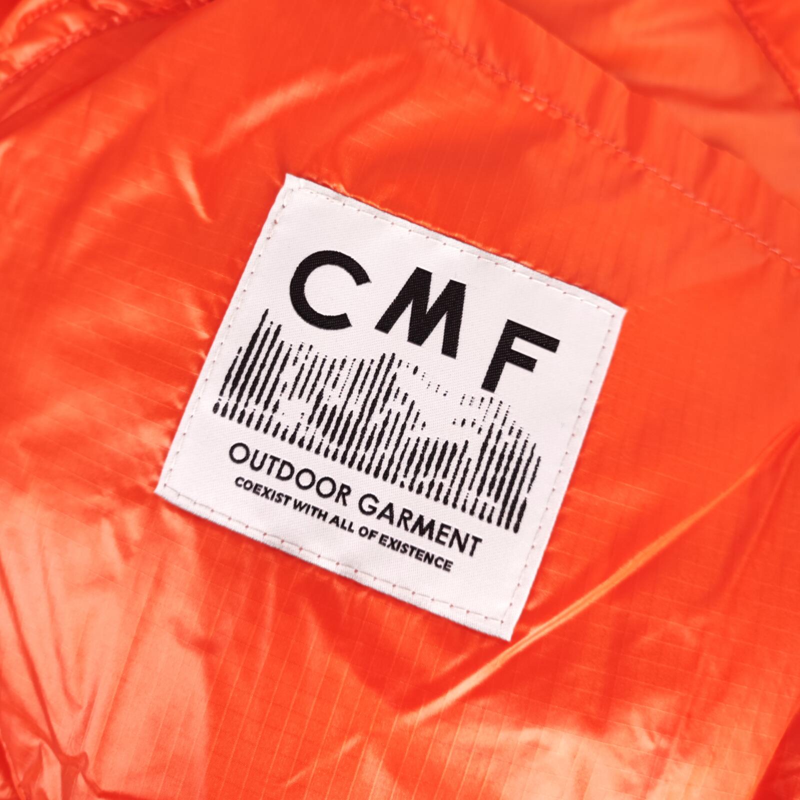 CMF COMFY OUTDOOR GARMENT Men's Orange Diamond Quilted Down Puffer Jacket
