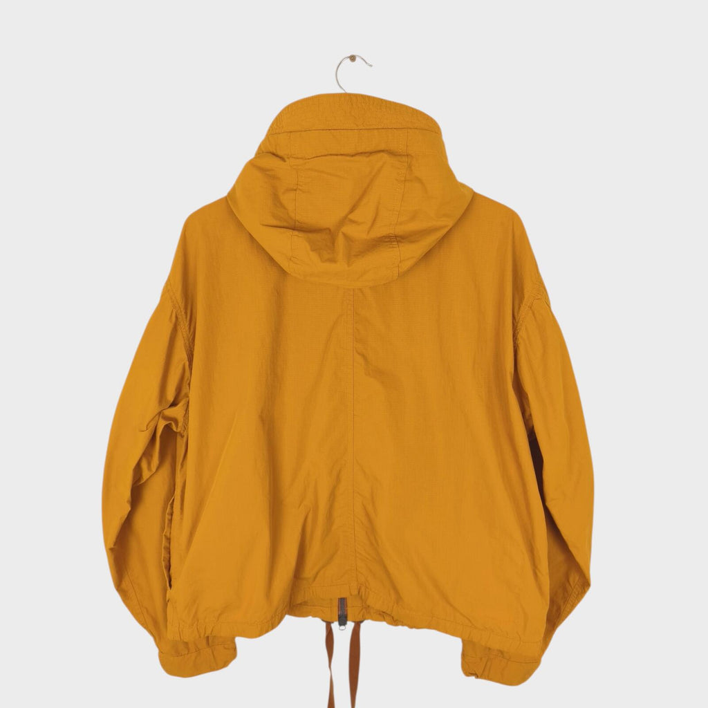 FRIZMWORKS Men's Orange/Mustard Smock Hooded Parka Jacket