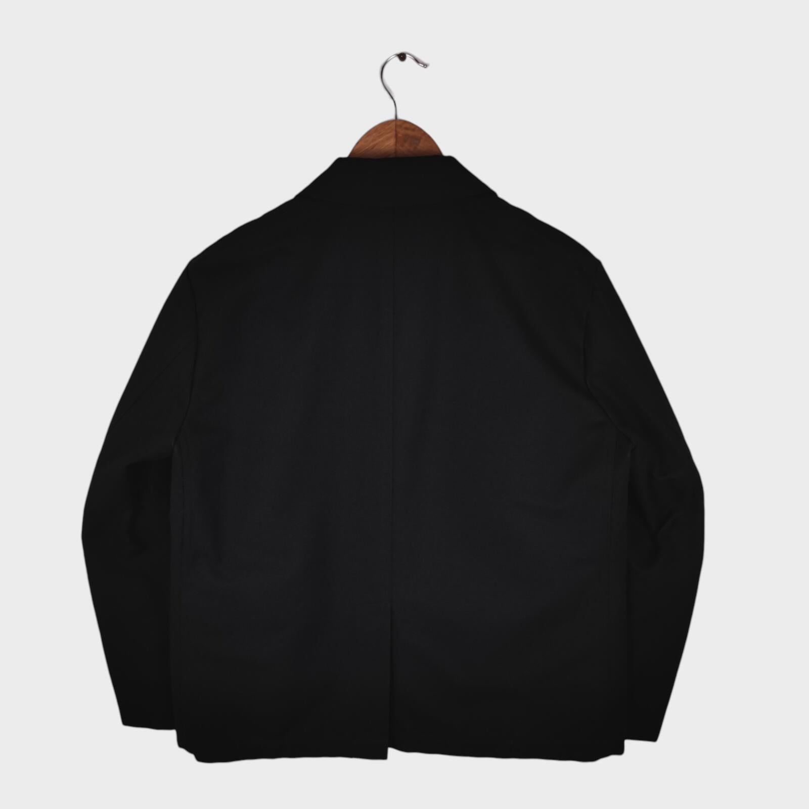 MHL MARGARET HOWELL Men's Black Cotton/Wool Chore Blazer Jacket