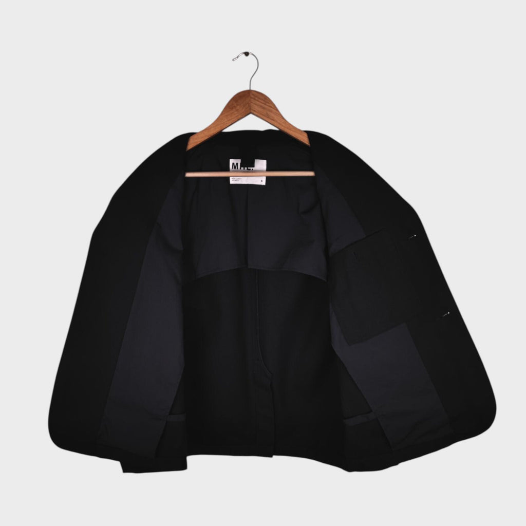 MHL MARGARET HOWELL Men's Black Cotton/Wool Chore Blazer Jacket