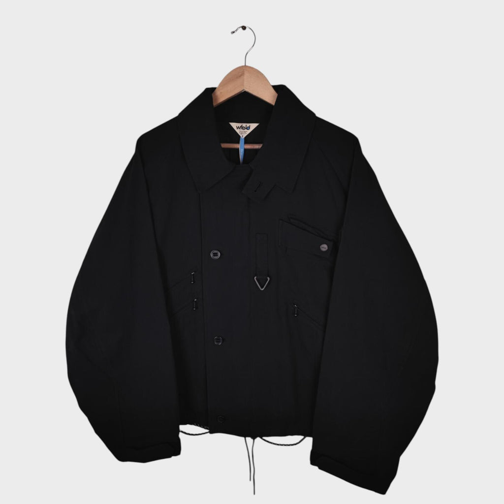 WFELD by Hiroshi Nozawa Men's Black MK3 Field Work Jacket