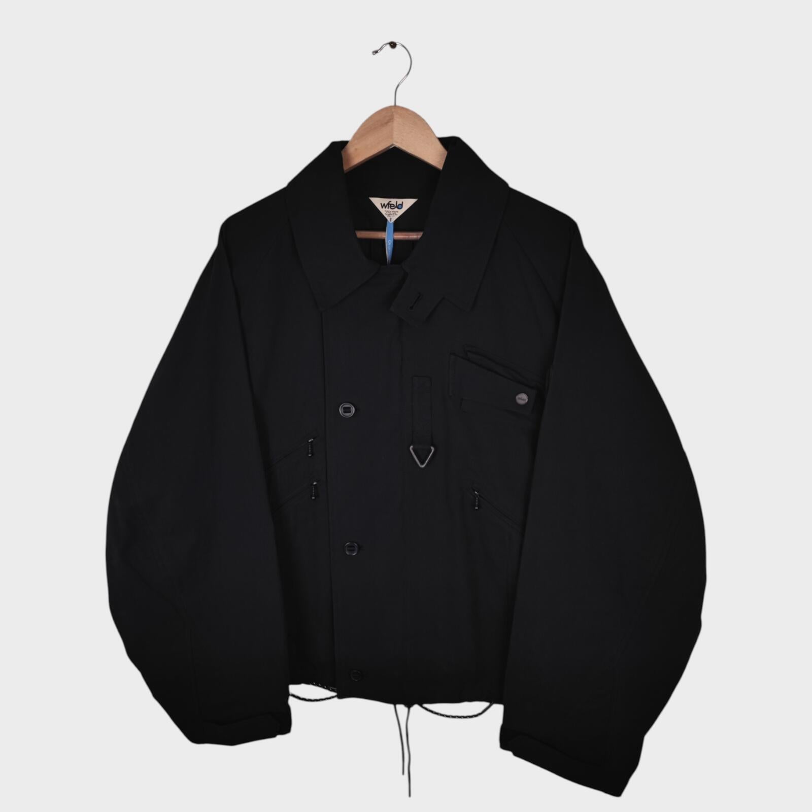 WFELD by Hiroshi Nozawa Men's Black MK3 Field Work Jacket