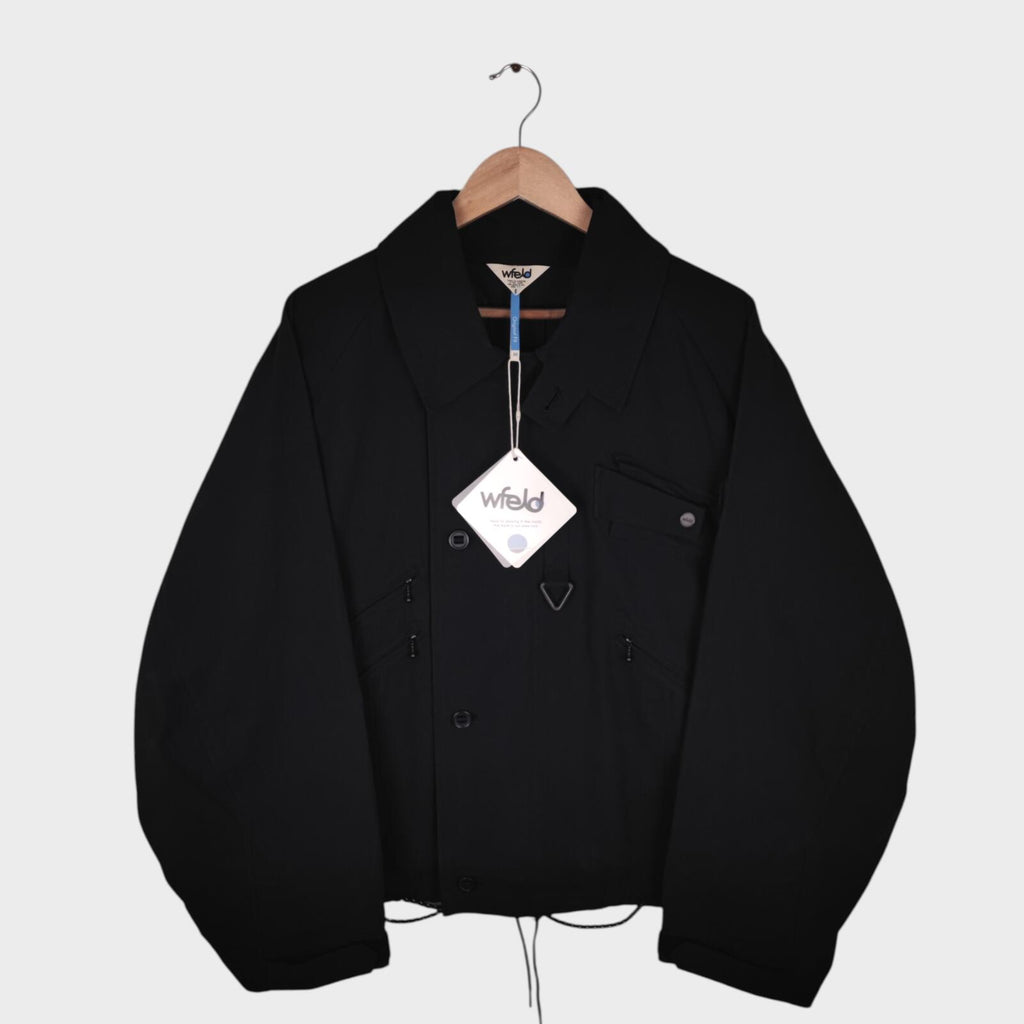 WFELD by Hiroshi Nozawa Men's Black MK3 Field Work Jacket