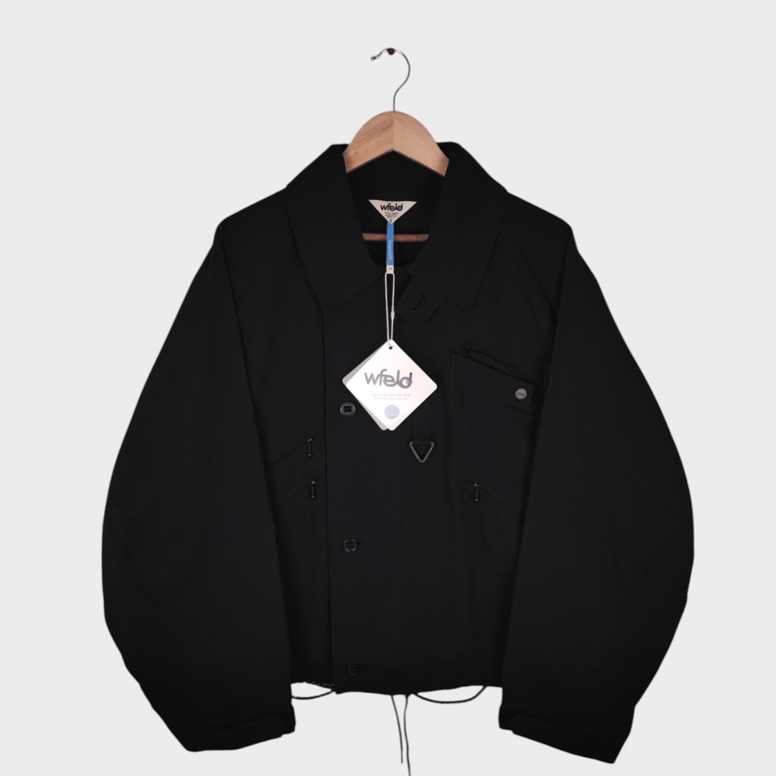 WFELD by Hiroshi Nozawa Men's Black MK3 Field Work Jacket
