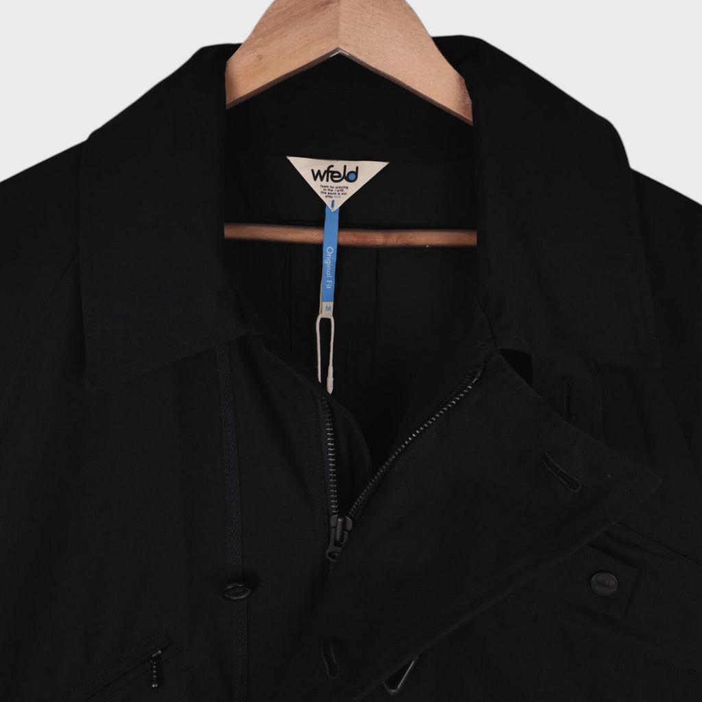 WFELD by Hiroshi Nozawa Men's Black MK3 Field Work Jacket
