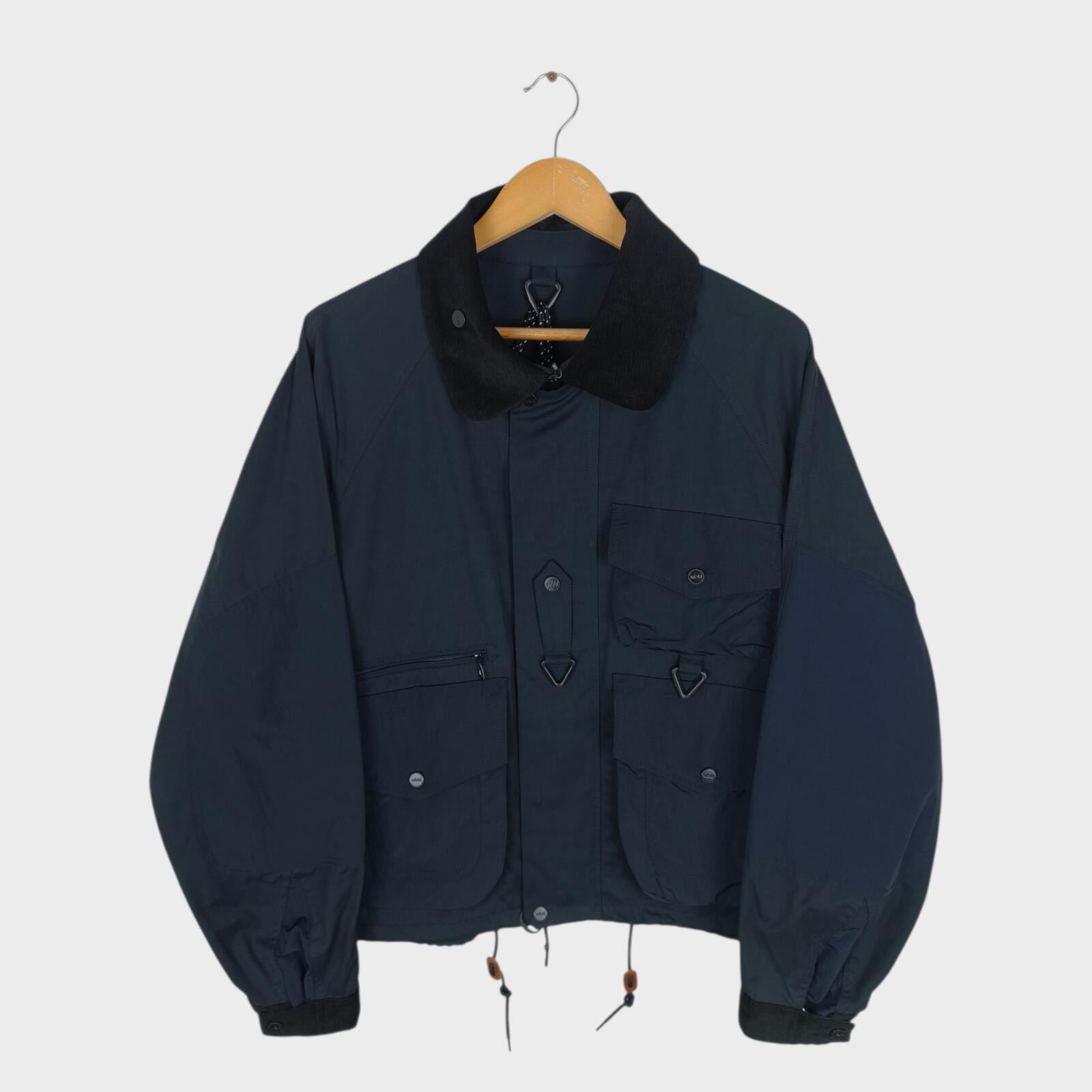 WFELD by Hiroshi Nozawa Men's Navy Blue Hike Jacket