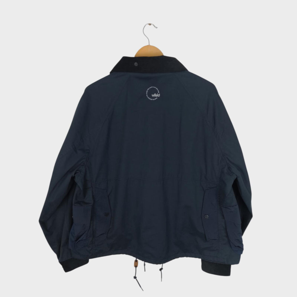 WFELD by Hiroshi Nozawa Men's Navy Blue Hike Jacket