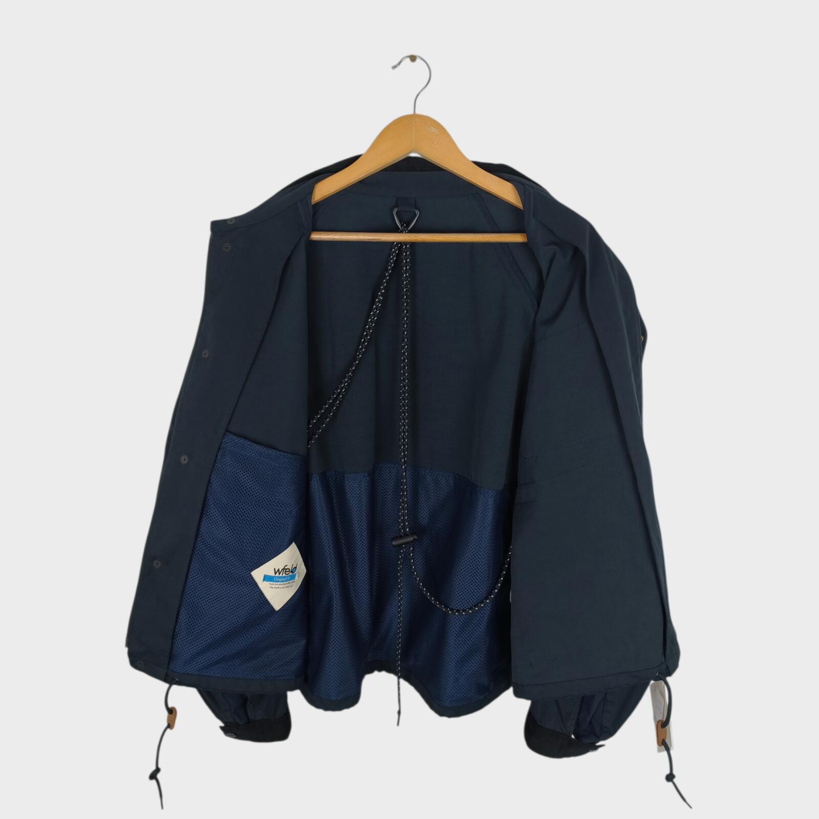 WFELD by Hiroshi Nozawa Men's Navy Blue Hike Jacket