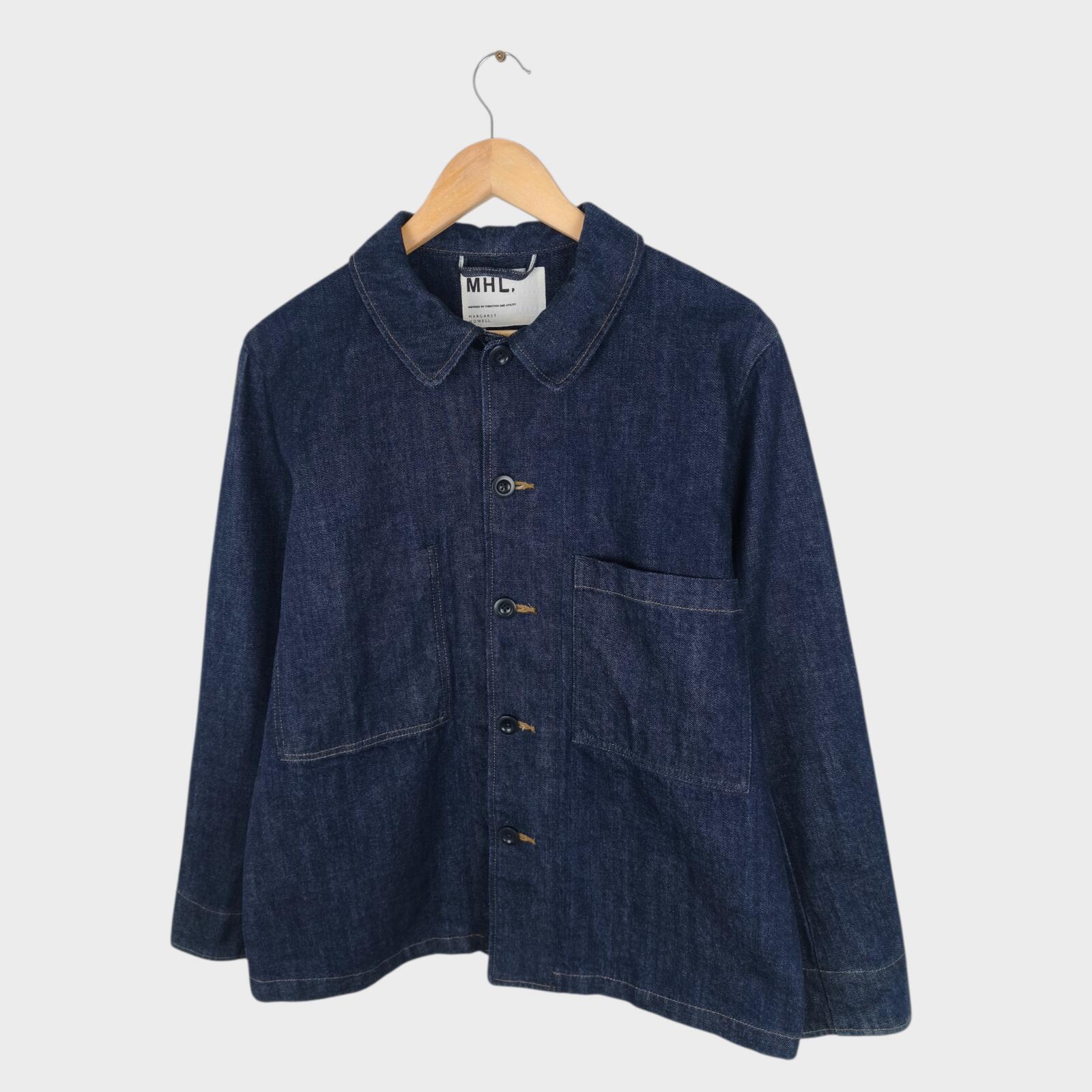 MHL MARGARET HOWELL Men's Canton Overalls Made in Japan Denim Chore Jacket