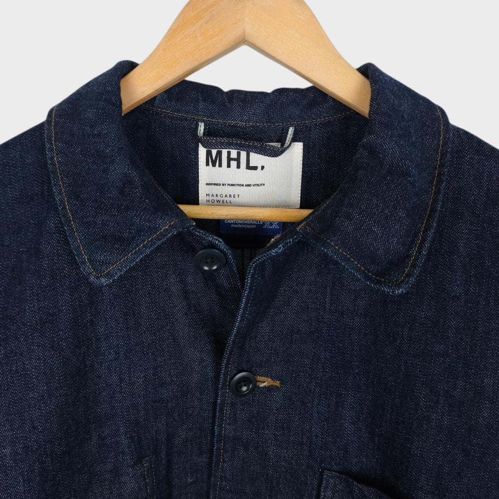 MHL MARGARET HOWELL Men's Canton Overalls Made in Japan Denim Chore Jacket