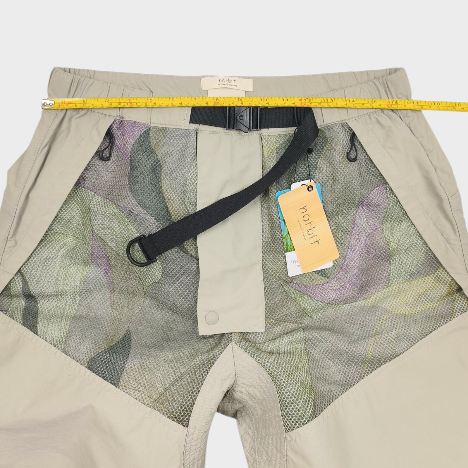 NORBIT BY HIROSHI NOZAWA Men's Grey Insect Shield Trousers