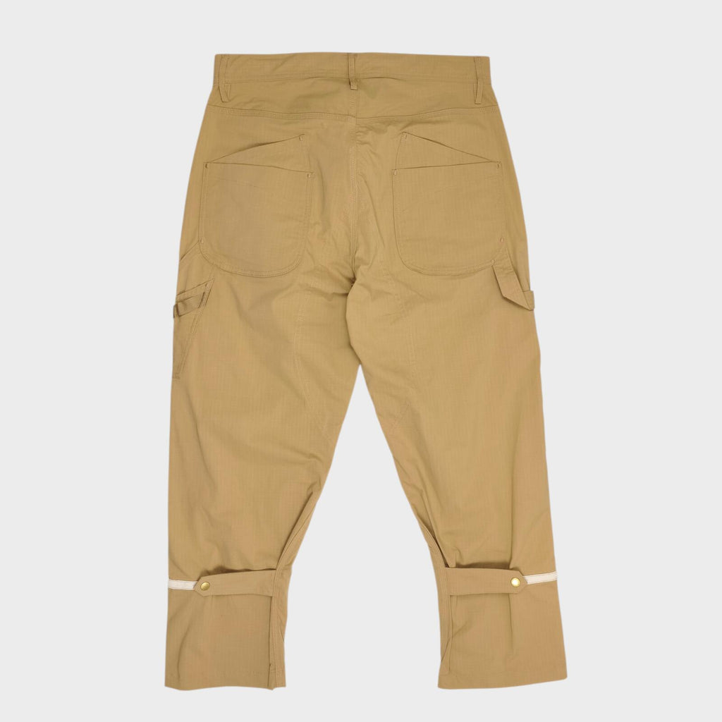 NORBIT BY HIROSHI NOZAWA Men's Coyote Beige Light Lip Camper's Cargo Trousers