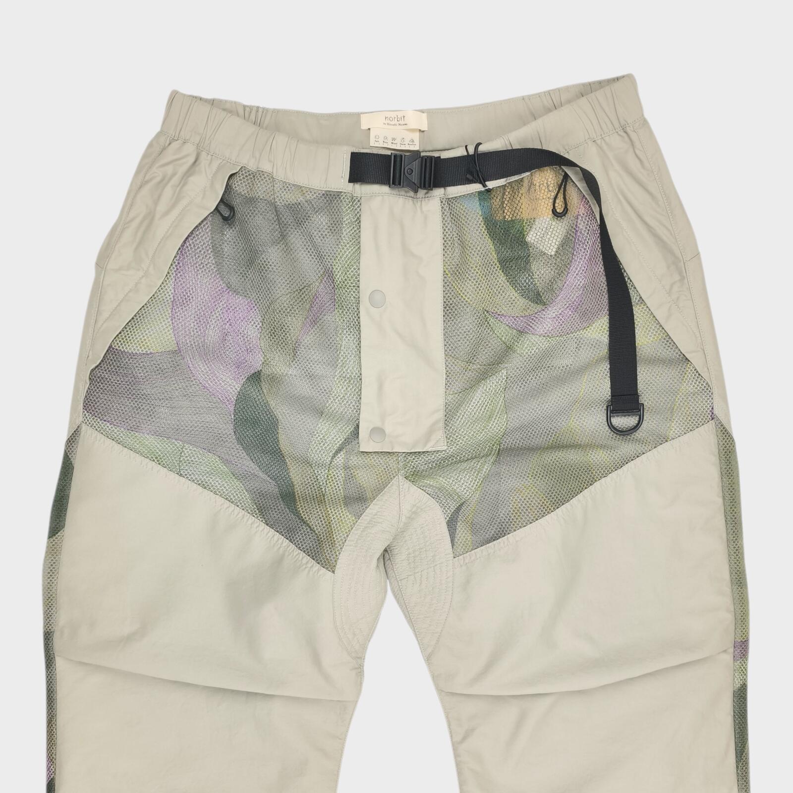 NORBIT BY HIROSHI NOZAWA Men's Grey Insect Shield Trousers