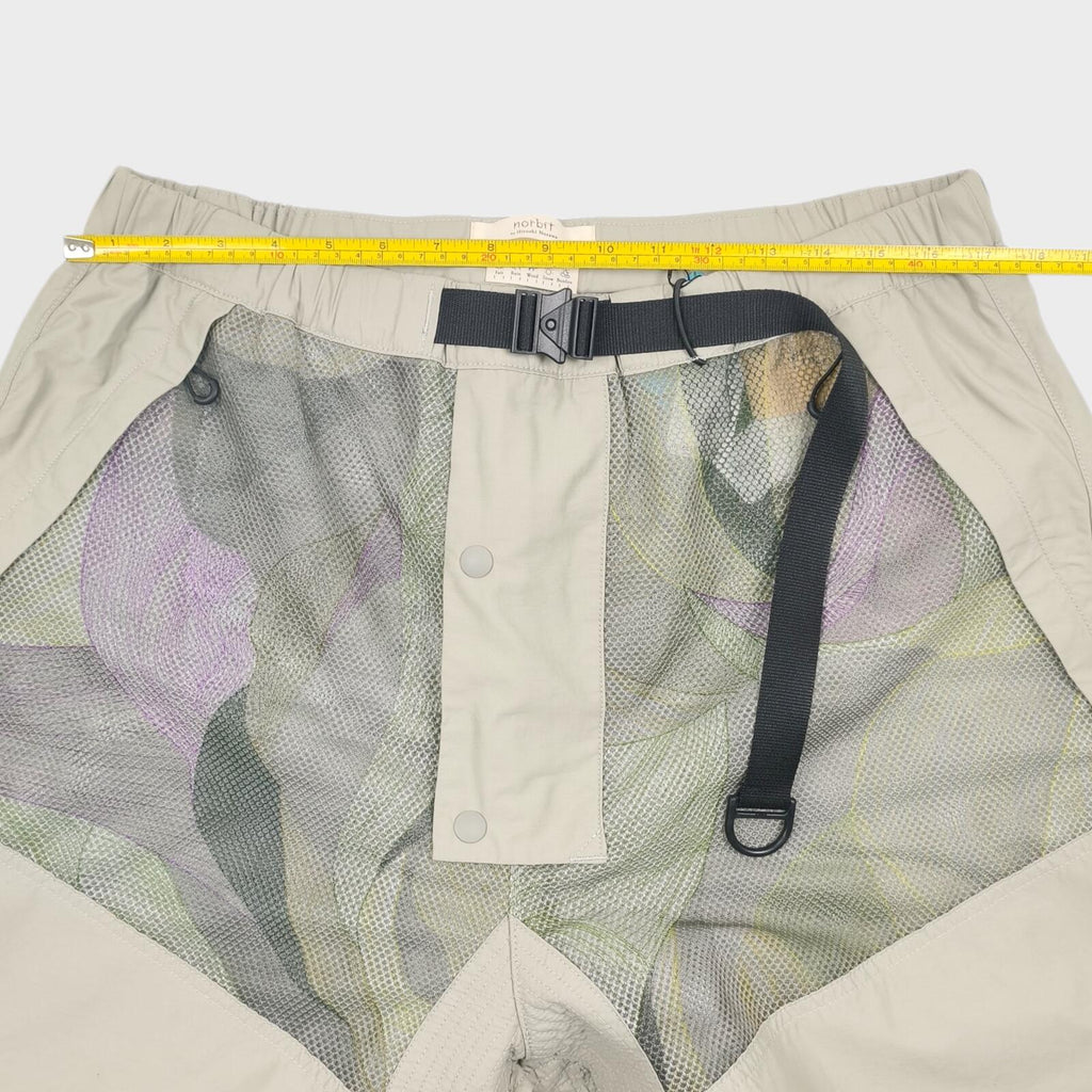 NORBIT BY HIROSHI NOZAWA Men's Grey Insect Shield Trousers