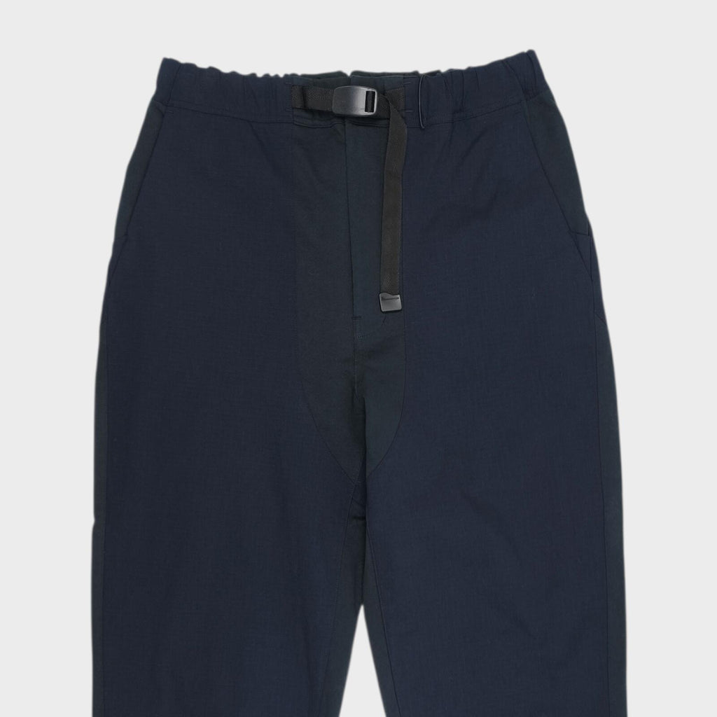 NORBIT BY HIROSHI NOZAWA Men's Navy Blue Soft Mountain Cargo Trousers