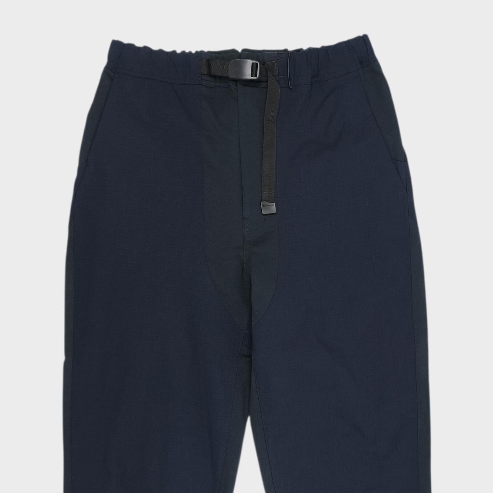 NORBIT BY HIROSHI NOZAWA Men's Navy Blue Soft Mountain Cargo Trousers