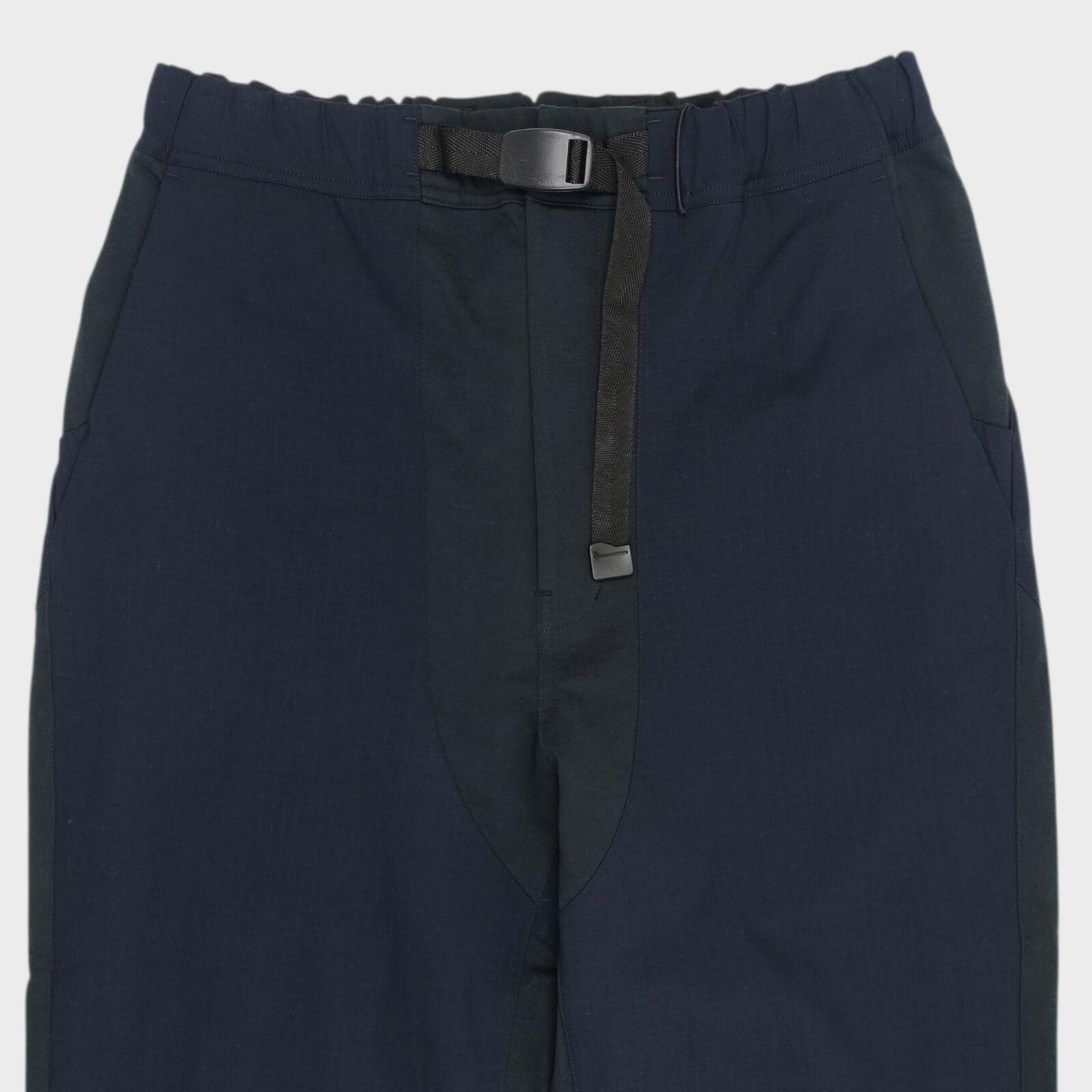 NORBIT BY HIROSHI NOZAWA Men's Navy Blue Soft Mountain Cargo Trousers