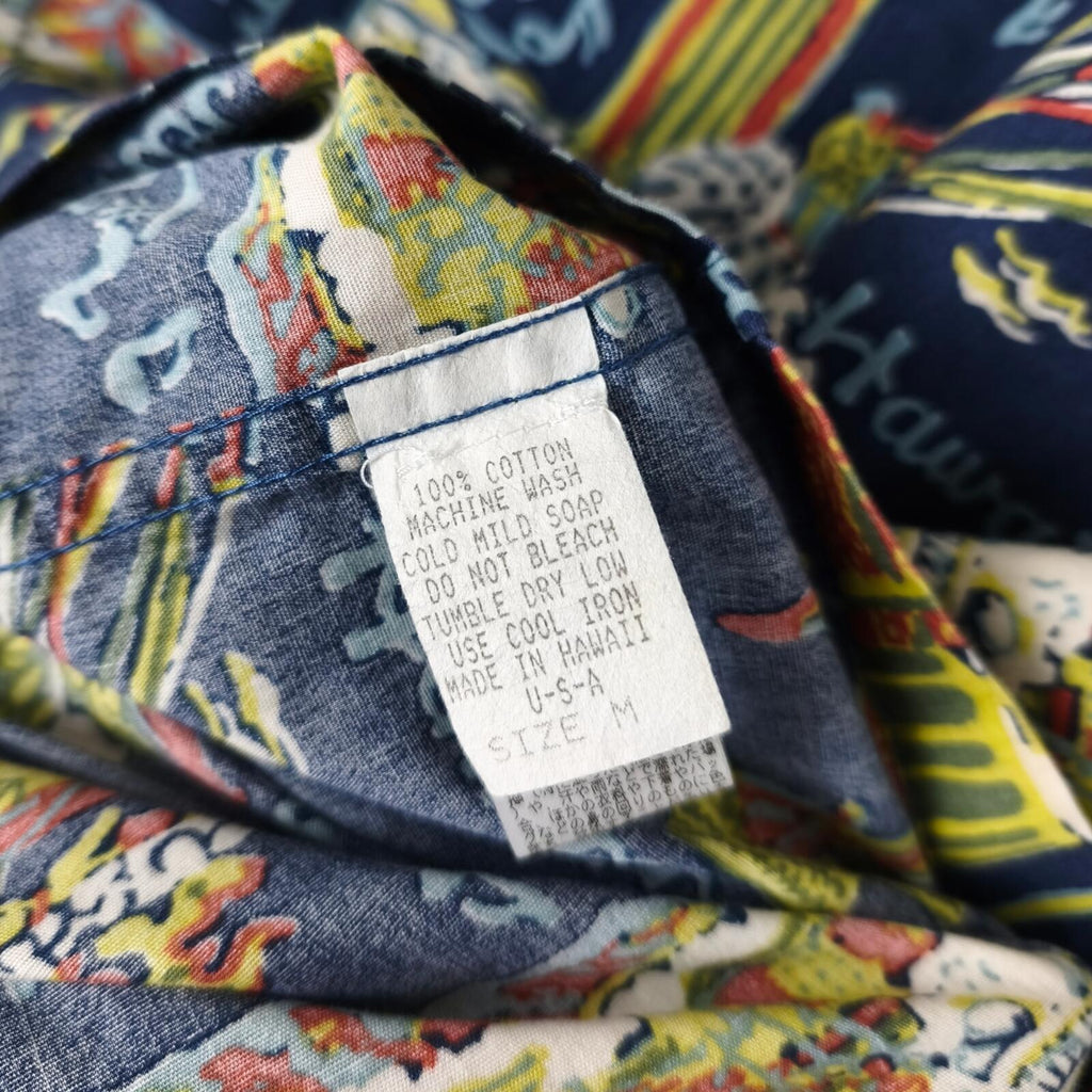 BEAMS PLUS x DALE HOPE Hope Men's Made in USA Hawaiian Print Shirt