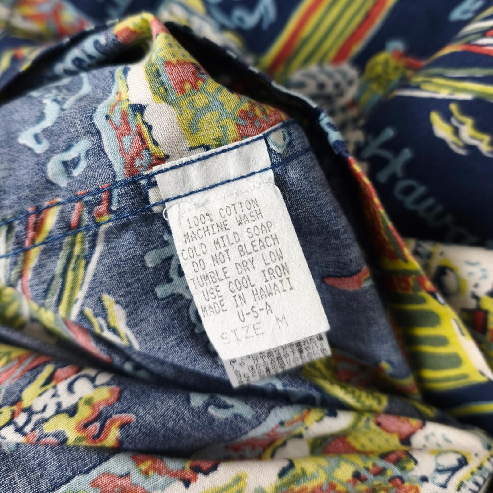 BEAMS PLUS x DALE HOPE Hope Men's Made in USA Hawaiian Print Shirt