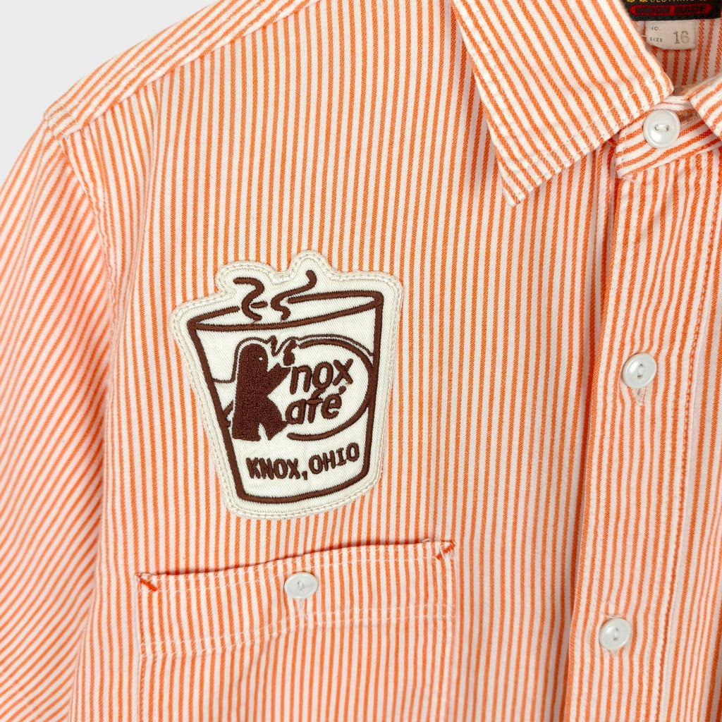 TOYS MCCOY McHill Sportswear Men's Made in Japan Striped Short Sleeved Shirt