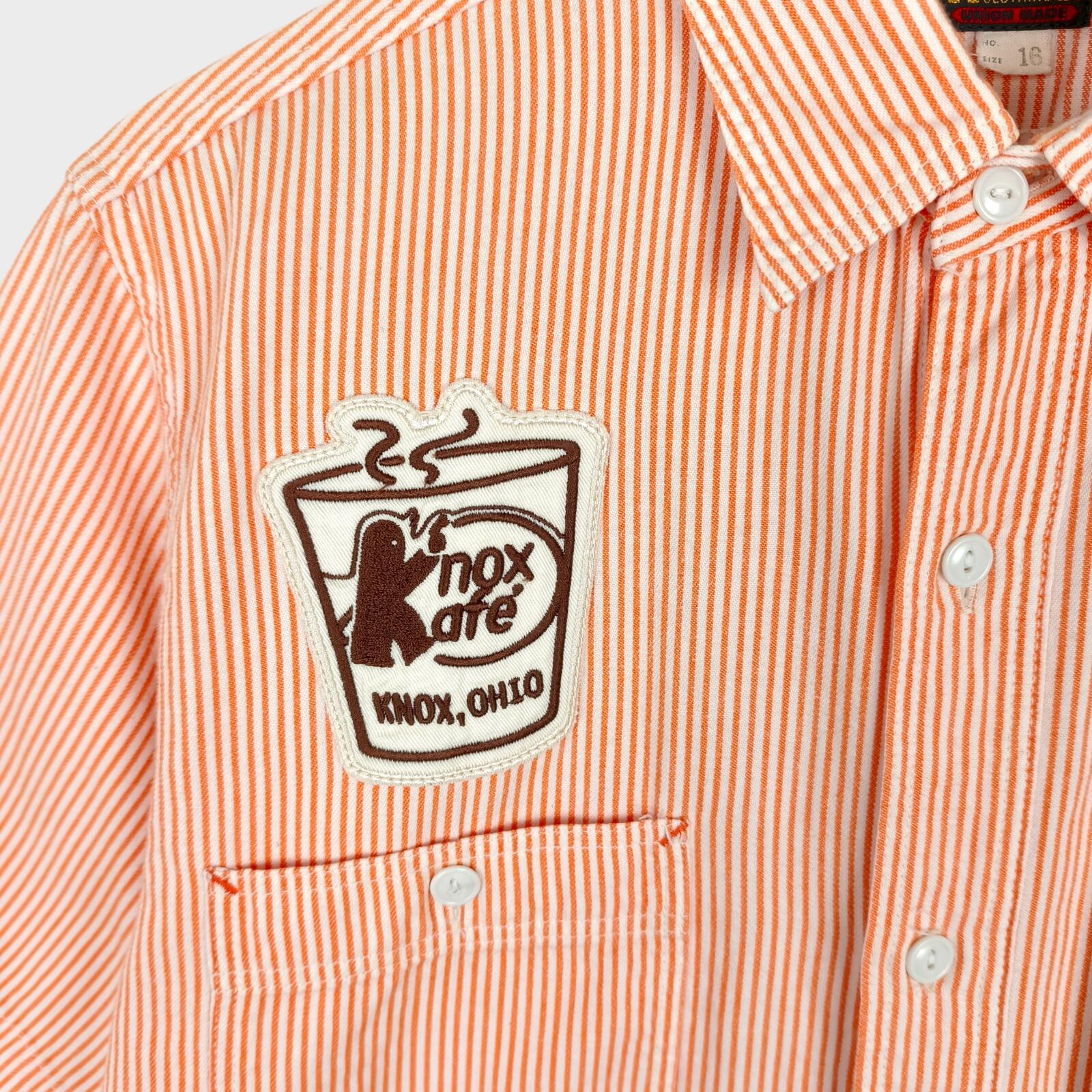 TOYS MCCOY McHill Sportswear Men's Made in Japan Striped Short Sleeved Shirt