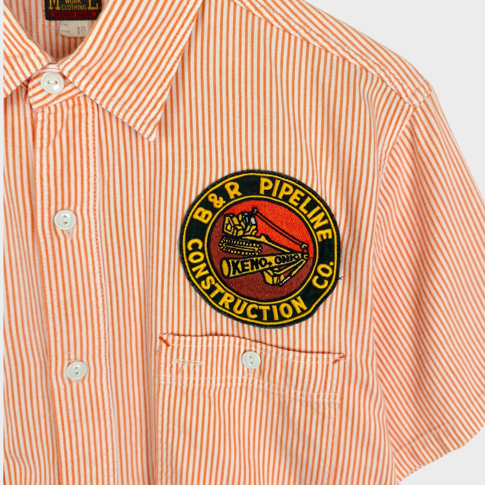 TOYS MCCOY McHill Sportswear Men's Made in Japan Striped Short Sleeved Shirt