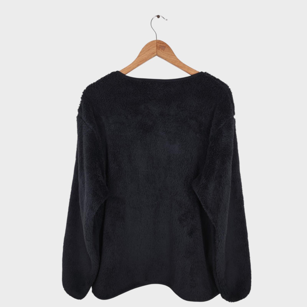 ENGINEERED GARMENTS x UNIQLO Men's Black Sherpa Fleece Jumper