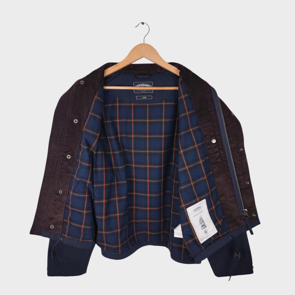 FRIZMWORKS Men's Navy Blue MK3 Heritage Hunting Jacket